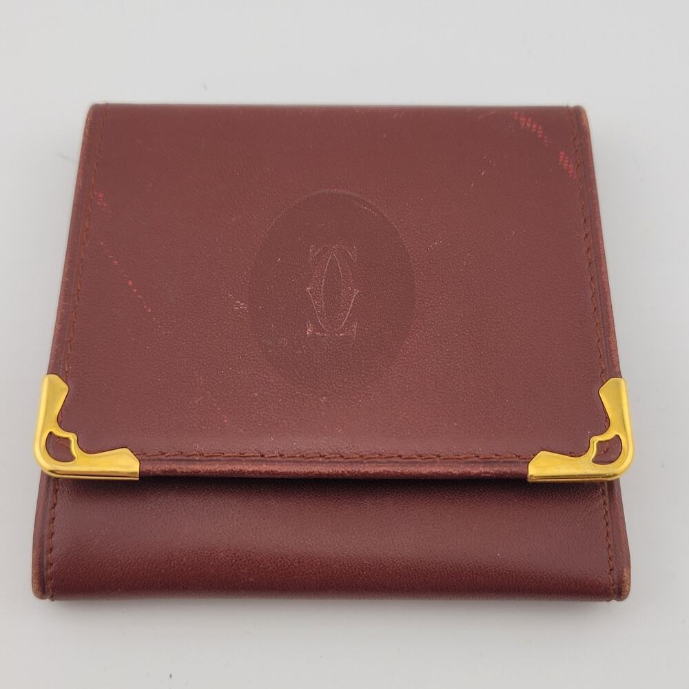 Vintage Cartier Must De Cartier Coin Wallet